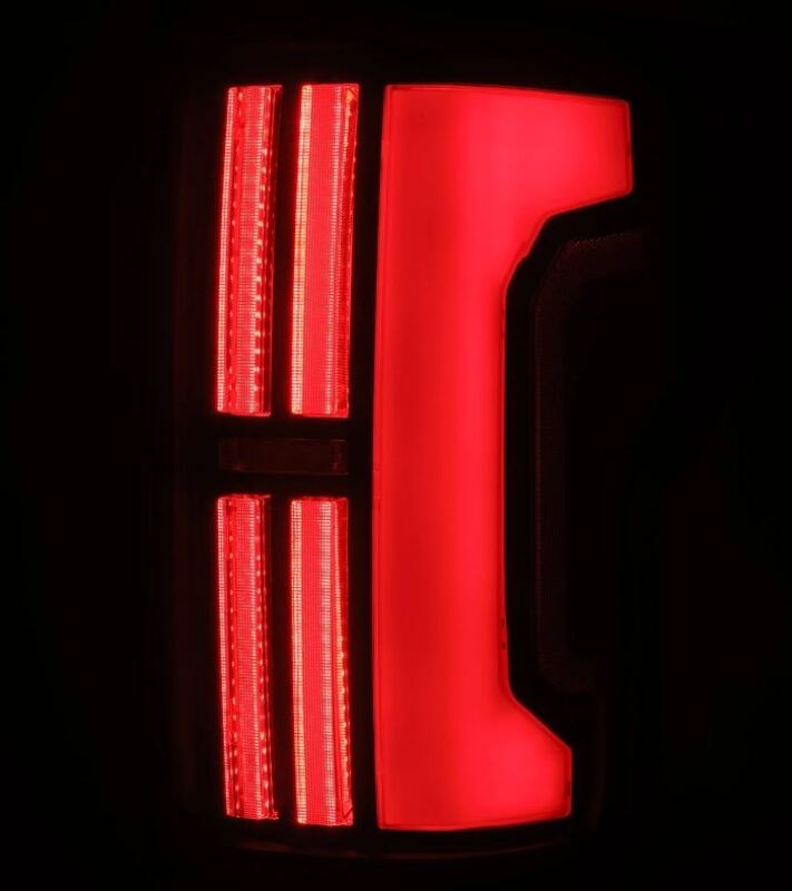 AlphaRex 07-13 Toyota Tundra Nova-Series LED Tail Lights - Black Red - Mo-Moto