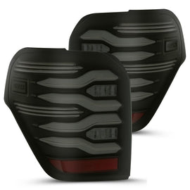 AlphaRex 10-21 Toyota 4Runner LUXX LED Taillights Blk w/Activ Light/Seq Signal - Mo-Moto