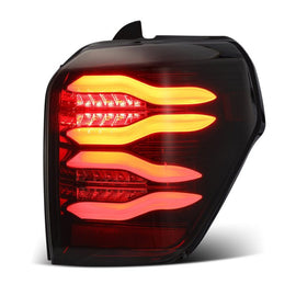AlphaRex 10-21 Toyota 4Runner PRO-Series LED Tail Lights Jet Black - Mo-Moto