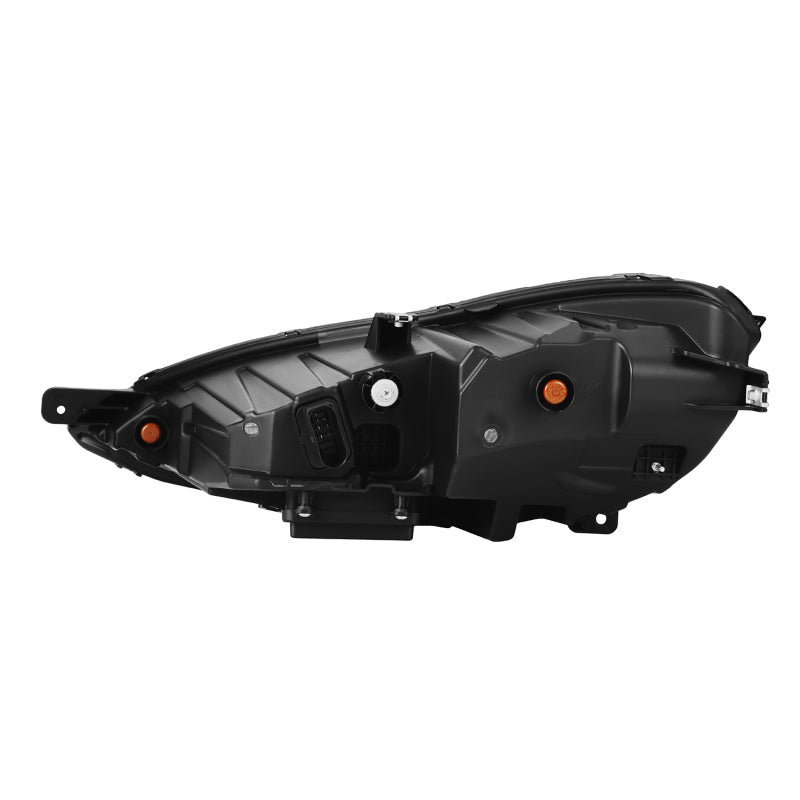 AlphaRex 12-21 Tesla Model S NOVA-Series LED Proj Headlights Blk w/Activtn Light & Seq.Sig / SB DRL - Mo-Moto