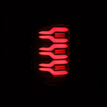 Load image into Gallery viewer, AlphaRex 14-18 Chevy Silverado 1500 Luxx-Series LED Tail Lights Black/Red w/Activ Light/Seq Signal - Mo-Moto