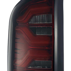 AlphaRex 16-20 Toyota Tacoma PRO-Series LED Tail Lights Red Smoke - Mo-Moto