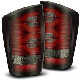 AlphaRex 16-20 Toyota Tacoma PRO-Series LED Tail Lights Red Smoke - Mo-Moto