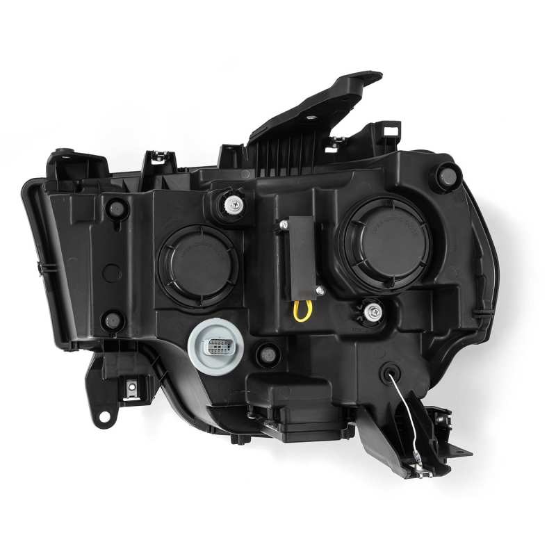 AlphaRex 19-21 Ram 2500 NOVA LED Proj Headlights Plank Style Black w/Activ Light/Seq Signal/DRL - Mo-Moto