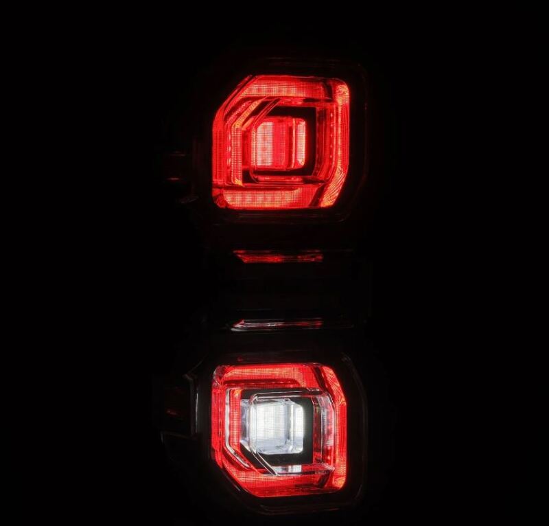 AlphaRex 21-24 Ford Bronco (Excl. Raptor) Nova-Series LED Tail Lights - Black - Mo-Moto
