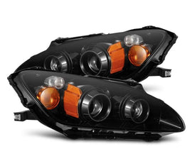 AlphaRex 99-09 Honda S2000 LUXX-Series Projector LED Headlights - Alpha-Black - Mo-Moto