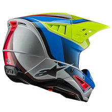 Load image into Gallery viewer, S-M5 Sail Helmet Ylw Fluo/Enamel Blu/Slv G Lg