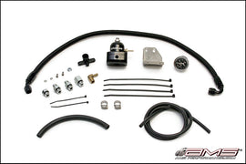 AMS Performance 08-15 Mitsubishi EVO X Fuel Pressure Regulator Kit - Black - Mo-Moto