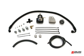 AMS Performance 08-15 Mitsubishi EVO X Fuel Pressure Regulator Kit - Black - Mo-Moto