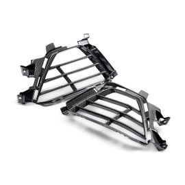 Anderson Composites 22-24 Cadillac CT5 Black Wing Type-OE Carbon Fiber Lower Grille - Mo-Moto