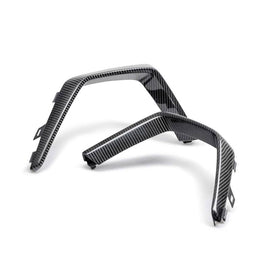 Anderson Composites 22-24 Cadillac CT5 Black Wing Type-OE Carbon Fiber Lower Grille Bezel - Mo-Moto