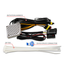 Load image into Gallery viewer, ANZO 05-11 Toyota Tacoma Full LED Proj Headlights White DRL/Init/SeqSig Black - Pair - Mo-Moto