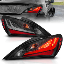 Load image into Gallery viewer, ANZO 10-13 Hyundai Genesis 2DR LED Taillights Smoke - Mo-Moto