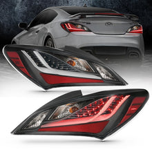 Load image into Gallery viewer, ANZO 10-13 Hyundai Genesis 2DR LED Taillights Smoke - Mo-Moto