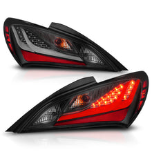 Load image into Gallery viewer, ANZO 10-13 Hyundai Genesis 2DR LED Taillights Smoke - Mo-Moto