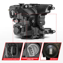 Load image into Gallery viewer, ANZO 18-20 Ford F-150 (w/Factory Halogen) Z-Series Full LED Proj Headlights Init/SeqSig - Pair - Mo-Moto
