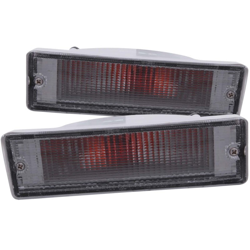 ANZO 1988-1995 Nissan Pathfinder Euro Parking Lights Chrome - Mo-Moto