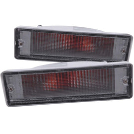 ANZO 1988-1995 Nissan Pathfinder Euro Parking Lights Chrome - Mo-Moto