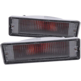 ANZO 1988-1995 Nissan Pathfinder Euro Parking Lights Chrome - Mo-Moto