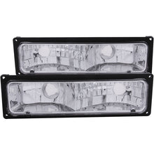 Load image into Gallery viewer, ANZO 1988-1998 Chevrolet C1500 Euro Parking Lights Black - Mo-Moto