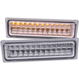 ANZO 1988-1998 Chevrolet C1500 LED Parking Lights Chrome - Mo-Moto