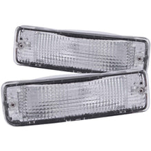 Load image into Gallery viewer, ANZO 1989-1995 Toyota Pickup Euro Parking Lights Chrome w/ Amber Reflector - Mo-Moto