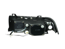 Load image into Gallery viewer, ANZO 1992-1998 BMW 3 Series E36 Projector Headlights w/ Halo Black (CCFL) G2 - Mo-Moto