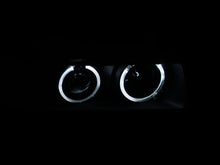 Load image into Gallery viewer, ANZO 1992-1998 BMW 3 Series E36 Projector Headlights w/ Halo Black G2 1 pc - Mo-Moto