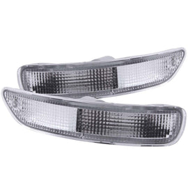 ANZO 1993-1997 Toyota Corolla Euro Parking Lights Chrome - Mo-Moto