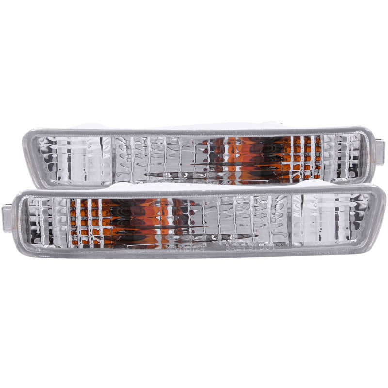ANZO 1994-1995 Honda Accord Euro Parking Lights Chrome - Mo-Moto