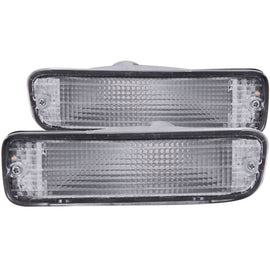 ANZO 1995-1997 Toyota Tacoma Euro Parking Lights Chrome - Mo-Moto