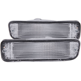 ANZO 1995-1997 Toyota Tacoma Euro Parking Lights Chrome - Mo-Moto