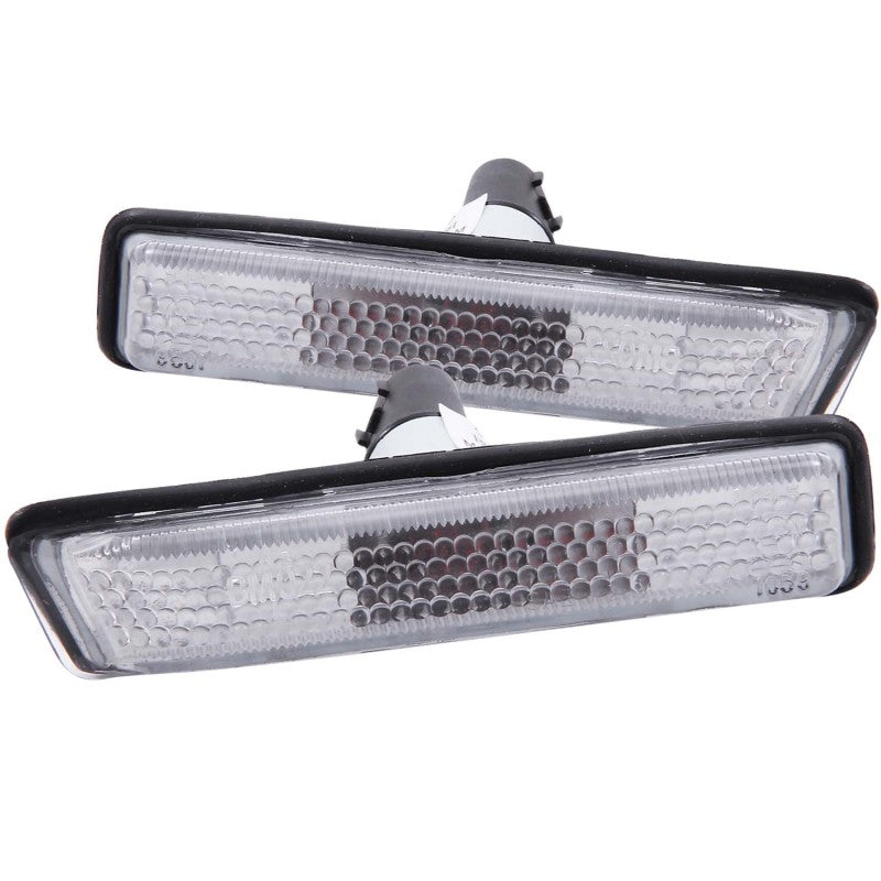 ANZO 1997-1998 BMW 3 Series Side Marker Lights Clear - Mo-Moto