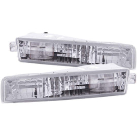 ANZO 1997-2001 Honda Prelude Euro Parking Lights Chrome - Mo-Moto