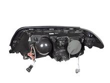 Load image into Gallery viewer, ANZO 1999-2001 BMW 3 Series E46 Projector Headlights w/ Halo Black (CCFL) - Mo-Moto
