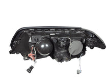 Load image into Gallery viewer, ANZO 1999-2001 BMW 3 Series E46 Projector Headlights w/ Halo Black (CCFL) - Mo-Moto