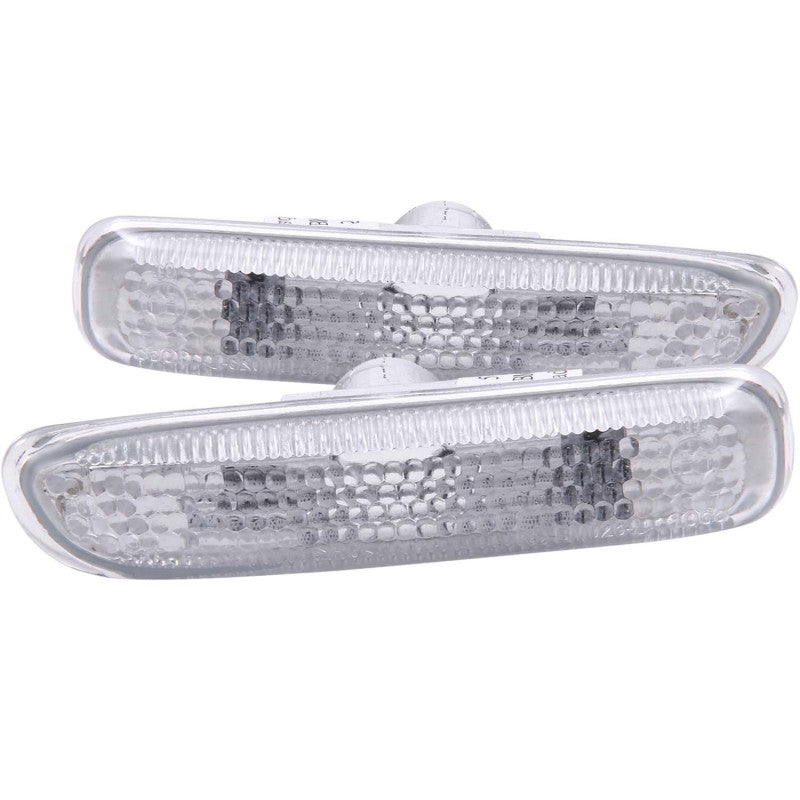 ANZO 1999-2001 BMW 3 Series Side Marker Lights Clear - Mo-Moto