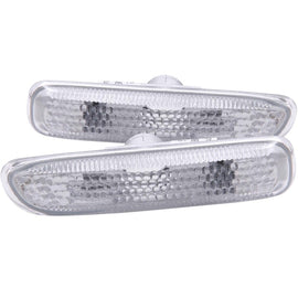 ANZO 1999-2001 BMW 3 Series Side Marker Lights Clear - Mo-Moto