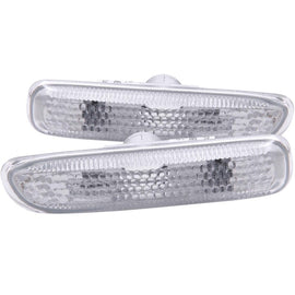 ANZO 1999-2001 BMW 3 Series Side Marker Lights Clear - Mo-Moto