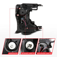 Load image into Gallery viewer, ANZO 20-22 Ford Super Duty (Halogen) Z-Series Full LED Proj Headlights SeqSig - Driver Side ONLY - Mo-Moto