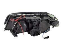 Load image into Gallery viewer, ANZO 2000-2003 BMW 3 Series E46 Projector Headlights w/ Halo Black - Mo-Moto