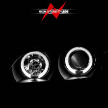 Load image into Gallery viewer, ANZO 2000-2004 Infiniti I30 Projector Headlights w/ Halo Black - Mo-Moto