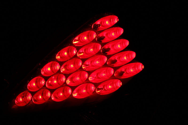 ANZO 2003-2005 Nissan 350Z LED Taillights Black - Mo-Moto