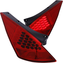 Load image into Gallery viewer, ANZO 2003-2005 Nissan 350Z LED Taillights Red - Mo-Moto