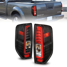 Load image into Gallery viewer, ANZO 2005-2021 Nissan Frontier LED Taillights Black Housing/Clear Lens - Mo-Moto