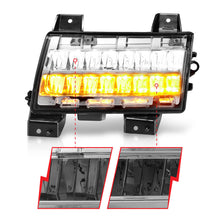Load image into Gallery viewer, ANZO 2018-2021 Jeep Wrangler LED Side Markers Chrome Housing Clear Lens w/ Sequential Signal - Mo-Moto
