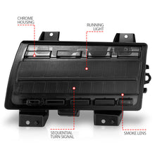 Load image into Gallery viewer, ANZO Wrangler 18-21/Gladiator 20+ LED Side Marker Lights Smoke w Sequential Signal - Mo-Moto
