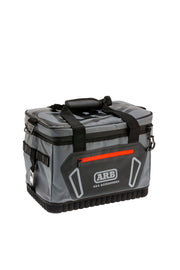 ARB Cooler Bag Charcoal w/ Red Highlights 15in L x 11in W x 9in H Holds 22 Cans - Mo-Moto