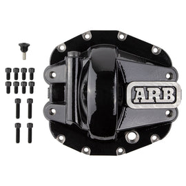 ARB Diff Cover Blk Jeep JL Rubicon Front - Mo-Moto