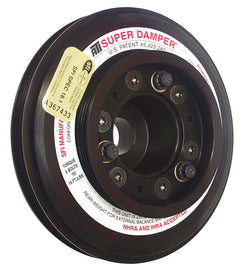 ATI Damper - 7.45in - Alum - (3) 4 Grv - Nissan RB26 R32 - 1000 HP - 2 Ring - 1Pc - Mo-Moto